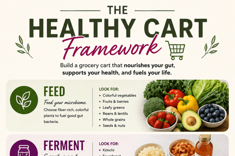 Dallas: Guided Grocery Shopping Tour with Gut Health Coach