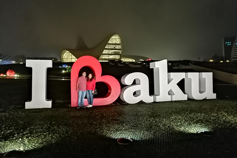 Baku Lights Night Tour with Hotel Pickup