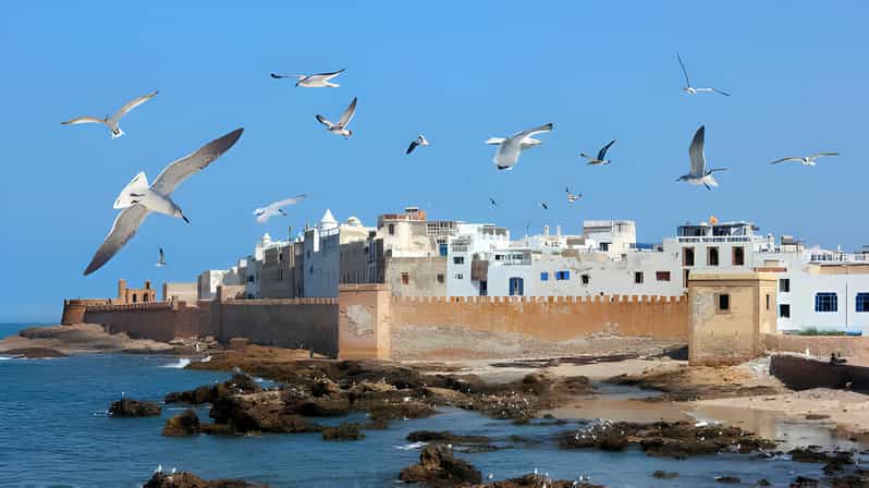 Depuis Marrakech : Excursion Privée d'une Journée à Essaouira - medina