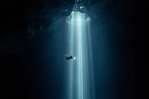 Playa del Carmen: Diving in Cenotes The Pit and Dos Ojos