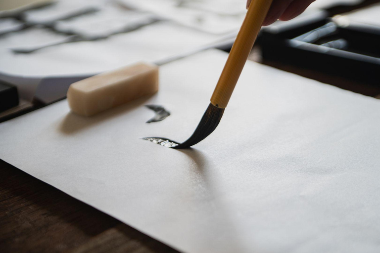 Kyoto: Zen Calligraphy Scroll Workshop