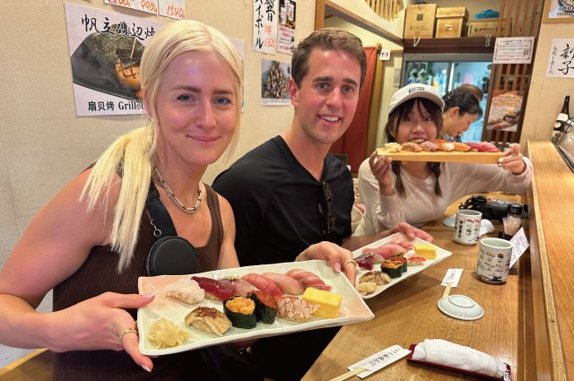 Experience Tsukiji Culture and Food｜Sushi & Sake Comparison