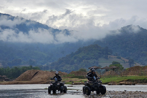 清迈：粘粘瀑布、全地形车和滑索一日旅行清迈：黏黏瀑布、全地形车和滑索一日旅行