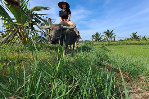 Buffalo Riding, Basket Boat and Cooking Class: Hoian/Da Nang From Hoi An