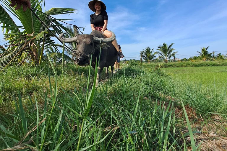 Buffalo Riding, Basket Boat and Cooking Class: Hoian/Da Nang From Hoi An