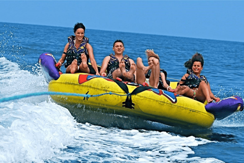 Dubai: Donut Ride Water Sports Adventure with Transfers