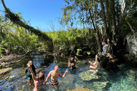 San Juan: Arenales Caves, Waterfall, Spring & River Swimming
