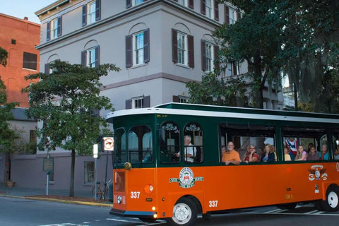 Savannah: Trolley Tour + Pirates & Prohibition Museums Pass