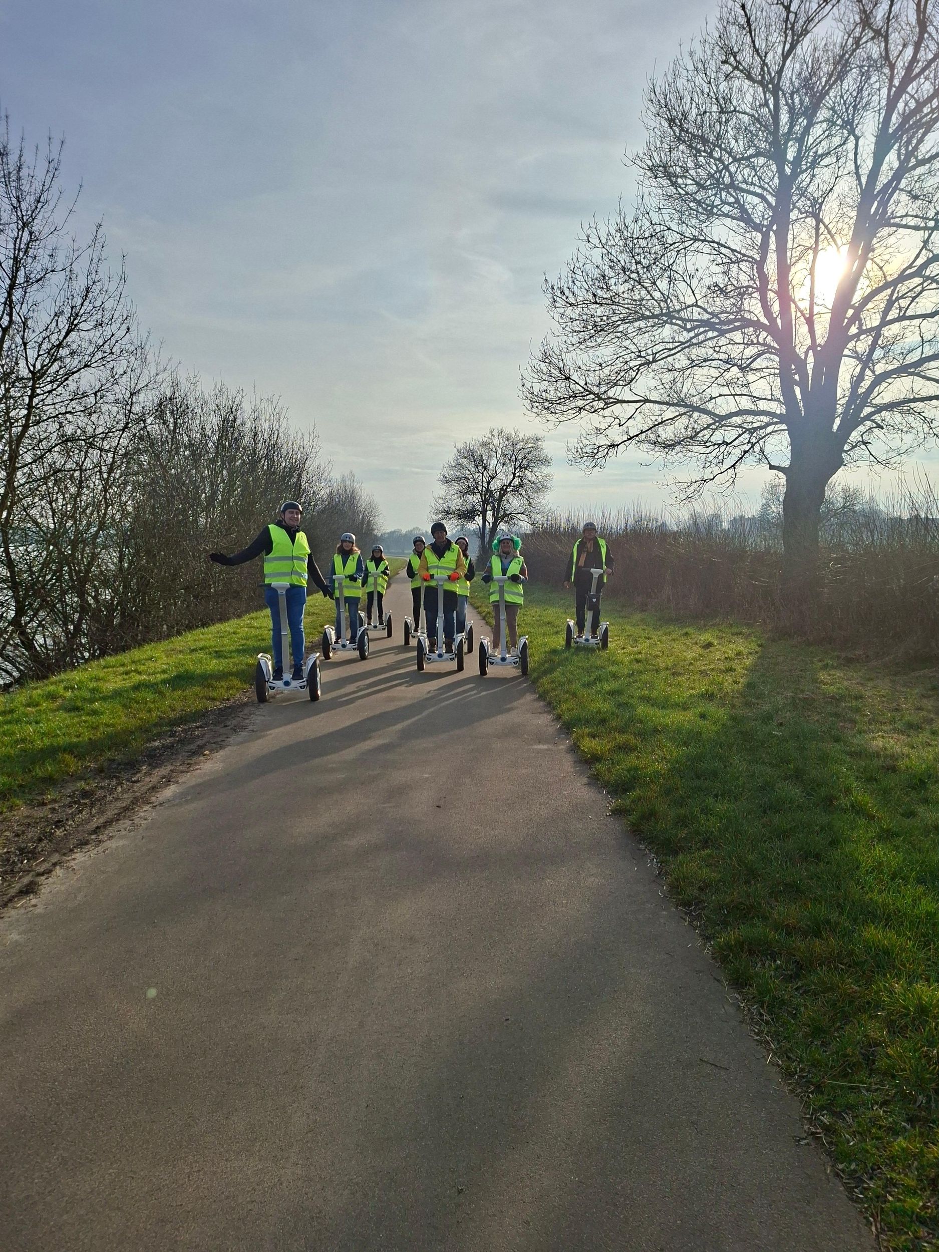 Segway-Tour und Verkostung in Burgund