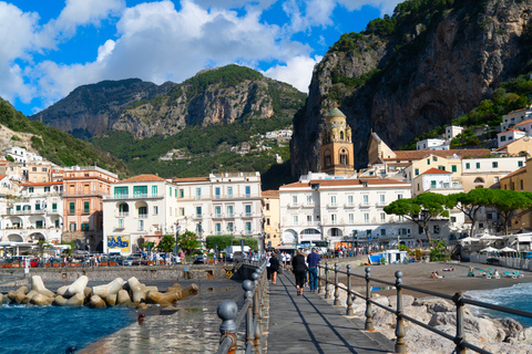 From Naples: Guided Tour of Sorrento, Positano, and Amalfi Amalfi Coast (without lunch)