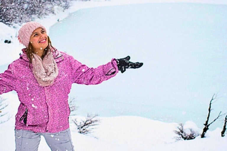 Bariloche: Laguna Verde – Walk on the frozen lagoon in Patagonia