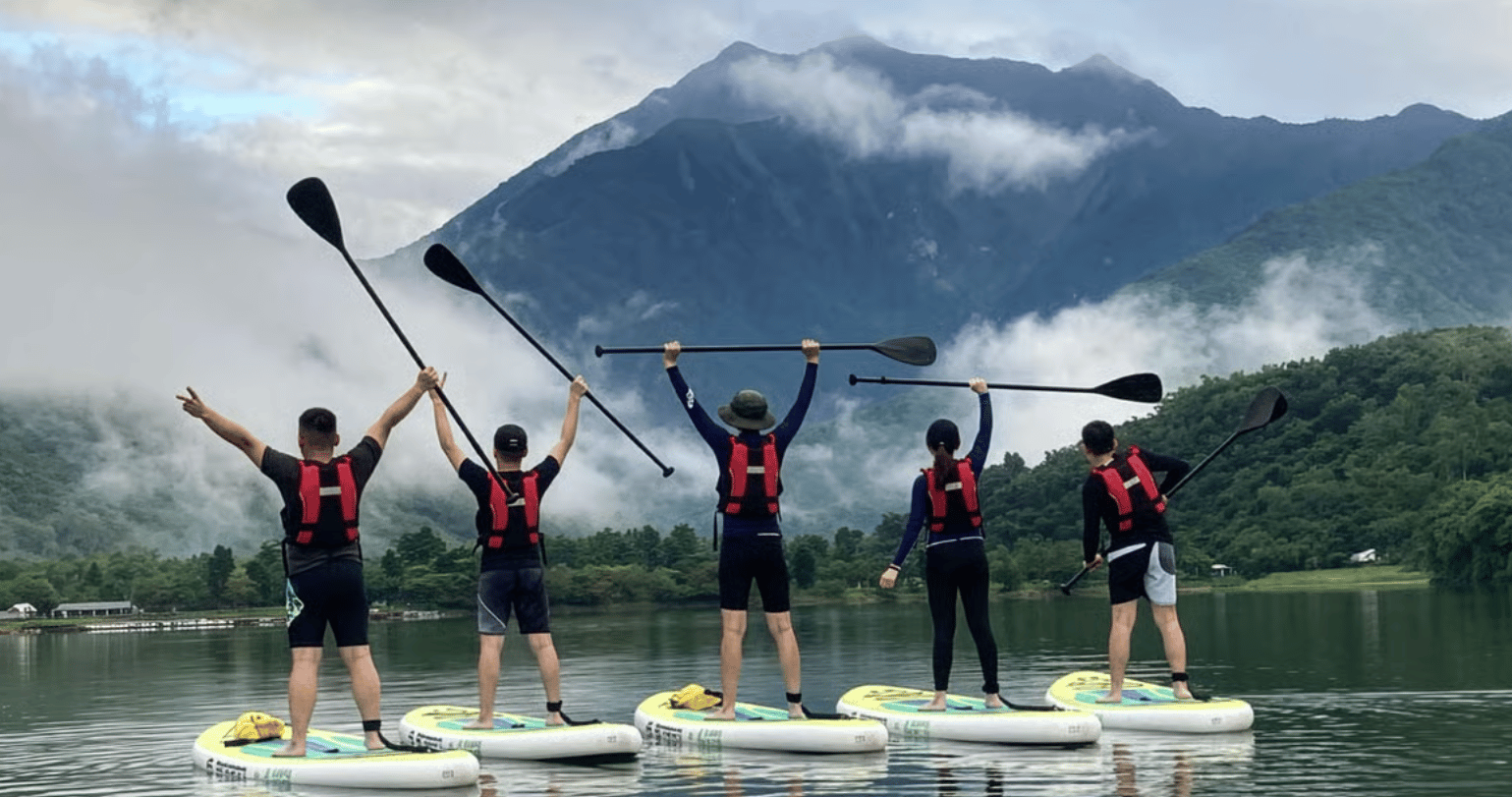 Hualien: SUP-Entdeckung bei Sonnenaufgang an der Qingshui-Klippe mit Fotos