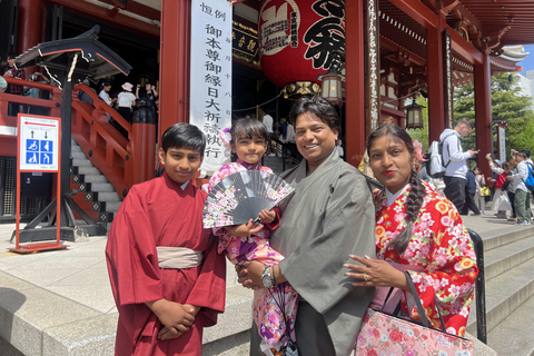 Tokyo : Visite d'Asakusa et du plus ancien temple de Tokyo, le Senso-jiTokyo : visite d'Asakusa et du plus ancien temple de Tokyo, le Senso-ji