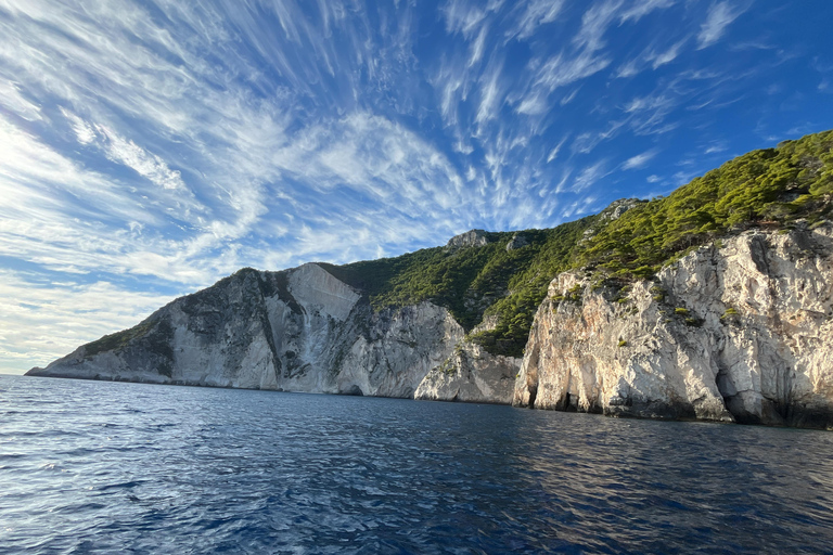 Zakynthos: Mizithres Sunset Cruise with Turtle Spotting