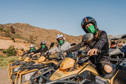 Málaga: Offroad-tur med 2-sitsig fyrhjuling i Mijas