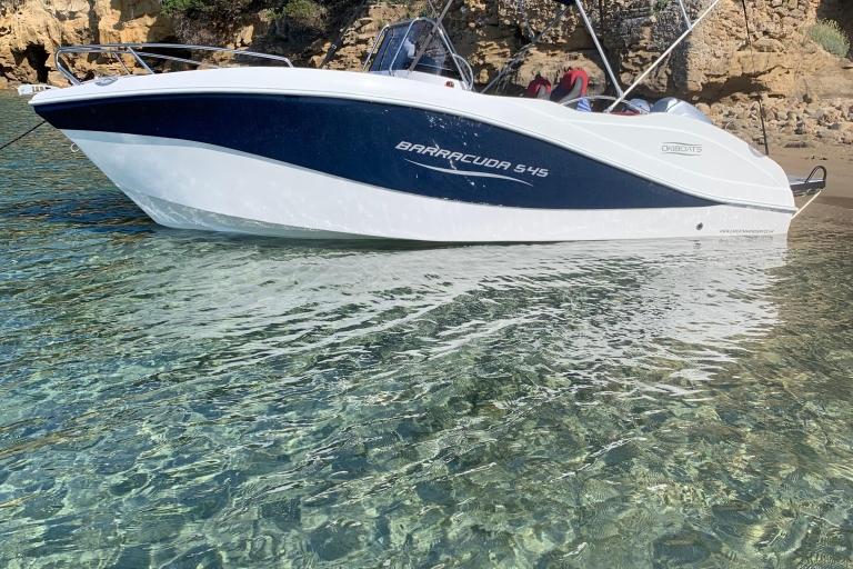 Zakynthos: Luxury Private boat trip with skipper Half day cruise - 5 hours