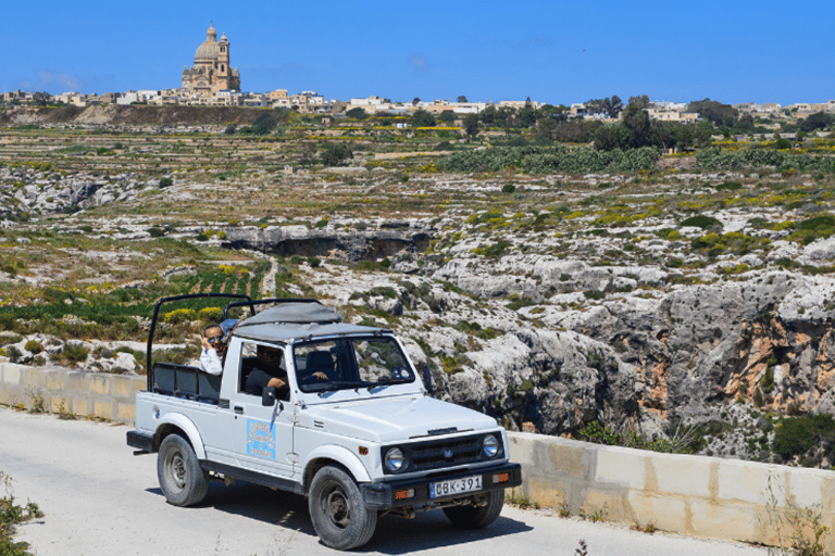 Malta: Prywatna wycieczka jeepem po Gozo z lunchemMalta: Prywatna wycieczka jeepem na Gozo z lunchem