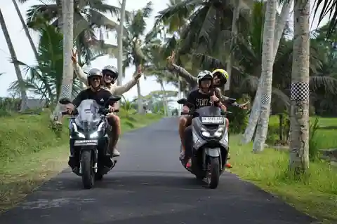 Sfuggi al traffico di Bali: Risaie e cascate di Ubud in bicicletta