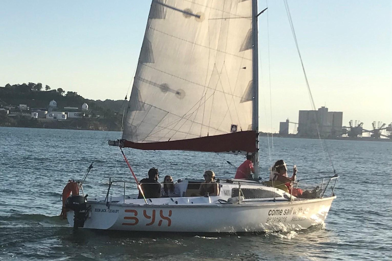 رحلة بحرية لمدة ساعتين في لشبونة على متن سفينة غروب الشمسرحلة بحرية لشبونة غروب الشمس لمدة ساعتين