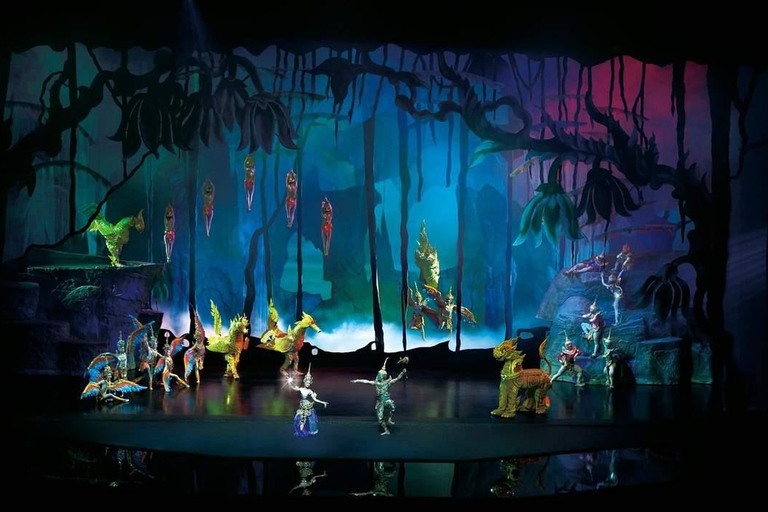 Phuket: Espectáculo Siam NiramitAsiento de plata (Espectáculo + Cena)