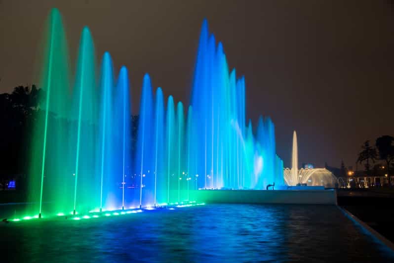 WALKING TOUR FROM MIRAFLORES MAGIC CIRCUIT OF WATER + LOCAL BUS TICKET