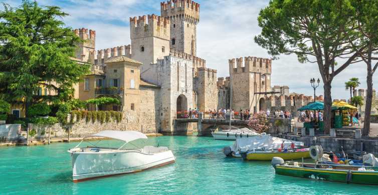 Da Milano: Verona, Sirmione e Lago di Garda con crociera in barca