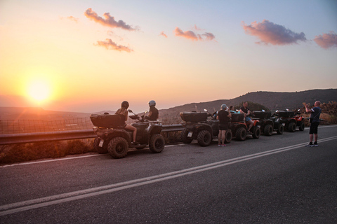 Rethymno quad safari half day 55km cross-country experience Nostos Safari