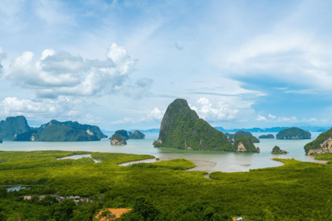 Phuket: Samet Nangshe i Cheow Lan Lake Adventure Day Tour