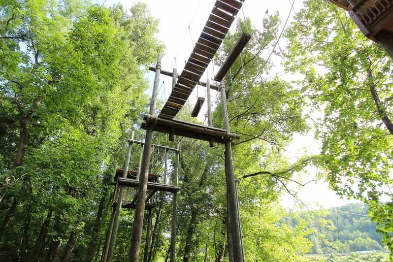 Pigeon Smoky Mountains Rope Obstacle Course Adventure GetYourGuide