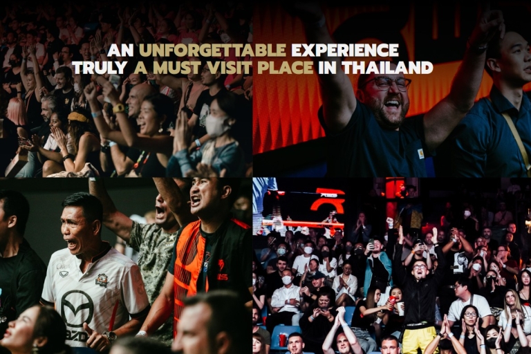 Bangkok: Bilety na boks tajski na stadionie RajadamnernKlasa klubowa (sekcja 8 i 9)