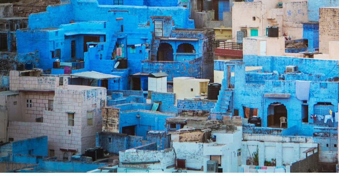 ユニベアシティの初代ブルー ジョードプル：ブルーシティの歴史散策とフォークミュージックワーク