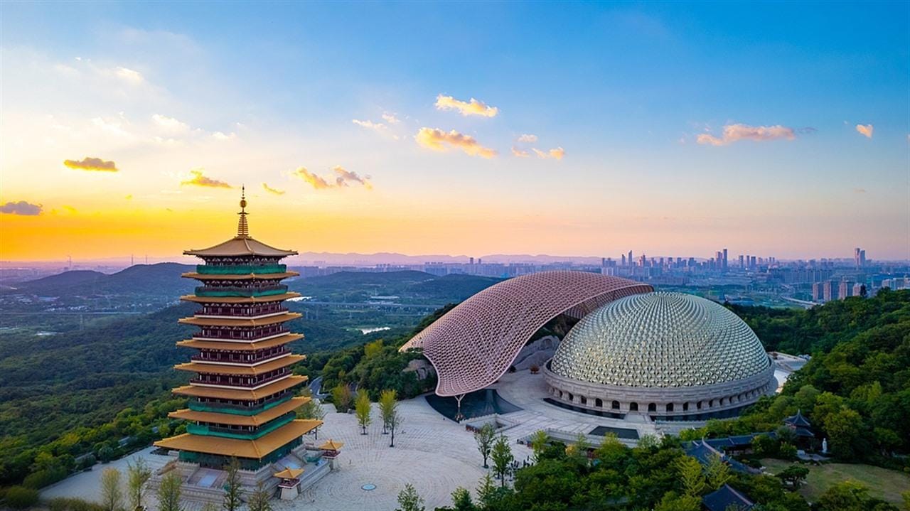 Nanjing: Eine entspannte Halbtagestour zum Niushou-Berg