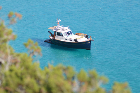 Full Day boat charter on Traditional Balearic Yacht in Ibiza