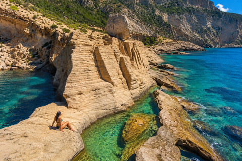 Ibiza: Natural Pools and Es Vedra Sunset by Jet ski