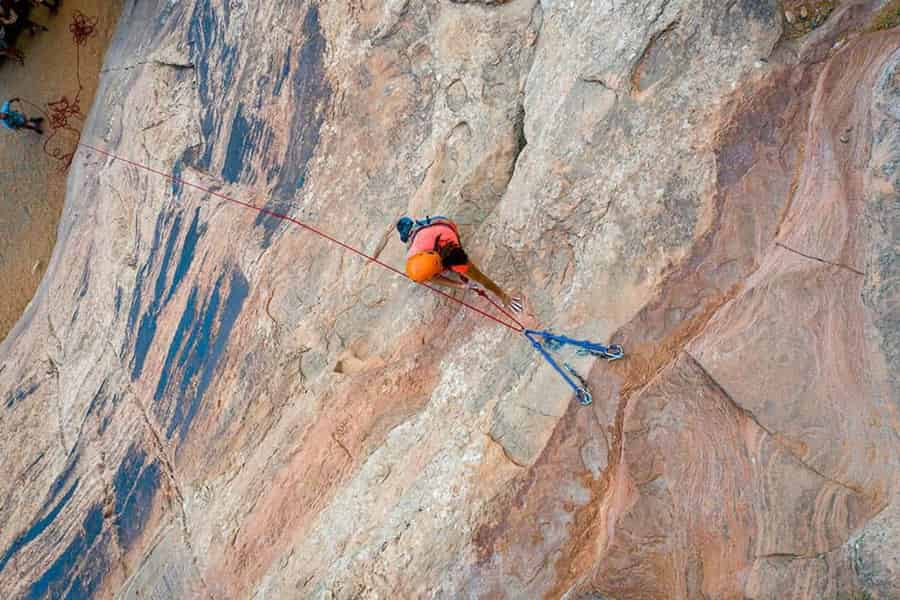 Moab: Halbtägiges, geführtes Felskletter-Abenteuer. Foto: GetYourGuide
