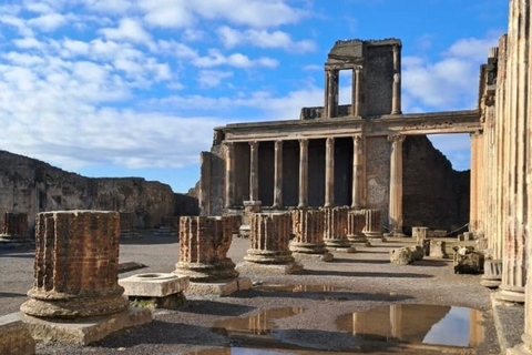 Pompeii: 2.5-Hour Guided Tour with a Licensed Guide and a Free Gift Pompeii: 2.5-Hour Guided Tour with a Licensed Guide and a Gift