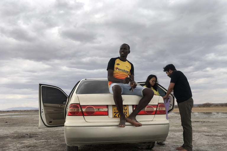 Nairobi: Viagem de 1 dia ao Lago Magadi com experiência de tiro ao alvo