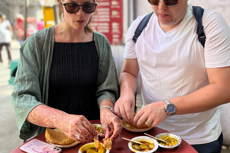 Caminhada gastronômica e patrimonial em Old Delhi