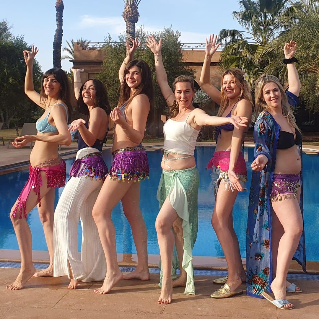 cours de danse orientale à Marrakech