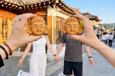 Gyeongju UNESCO Day Tour from Busan | Bulguksa & Seokguram Gyeongju:Seokguram Grotto Tour–Seomyeon Subway Stn. Exit 12
