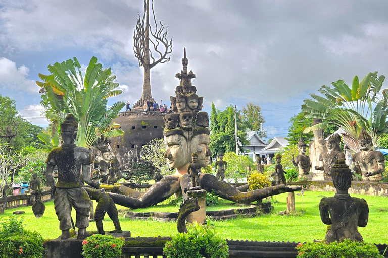 Buddha Park: Guided Tour and Lao Coffee Tasting Experience
