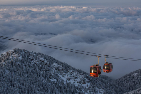 Tour di un giorno: Sciare a Borovets e rilassarsi nelle piscine termali e nella sauna