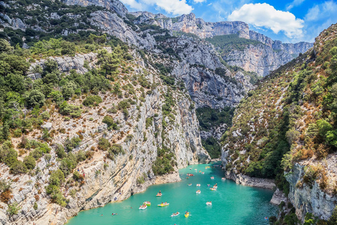 Wilde Alpen, Verdon Canyon, Moustiers dorp, lavendelvelden