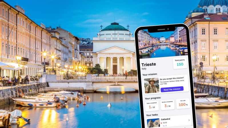 Trieste: Stadterkundungsspiel und Tour auf deinem Handy