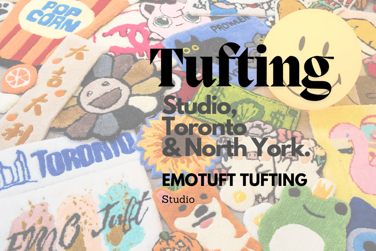 Toronto: Creative Tufting Workshop With Take-Home Rug Toronto:Creative Tufting Workshop With Take-Home Rug (M)