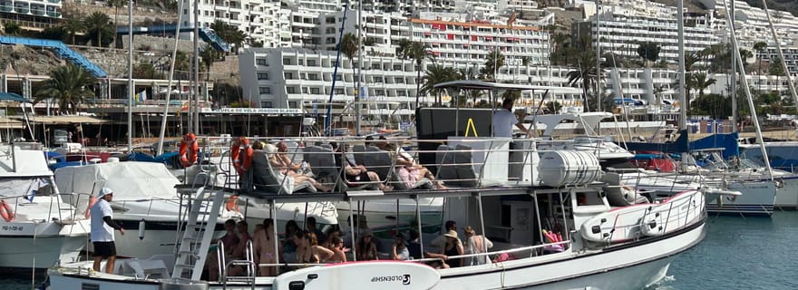 Puerto Rico, Grande Canarie : excursion en bateau, boissons, repas, paddle surf, plongée avec tuba.