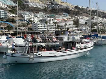 Puerto Rico, Gran Canaria: Bootsausflug, Getränke, Essen, Paddle-Surf, Schnorcheln