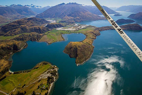 Vanuit Wanaka: Milford Sound &amp; Gletsjers Scenic Flyover