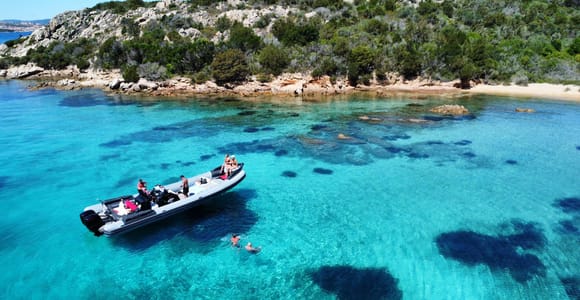 Boat Tour Palau + skipper 7 islands 7 stops(Maddalena park)