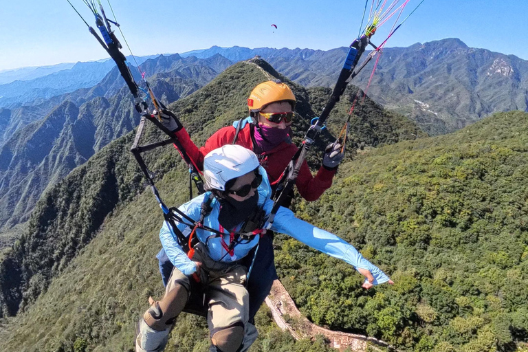 Beijing: The Mutianyu Great Wall Paragliding Experience